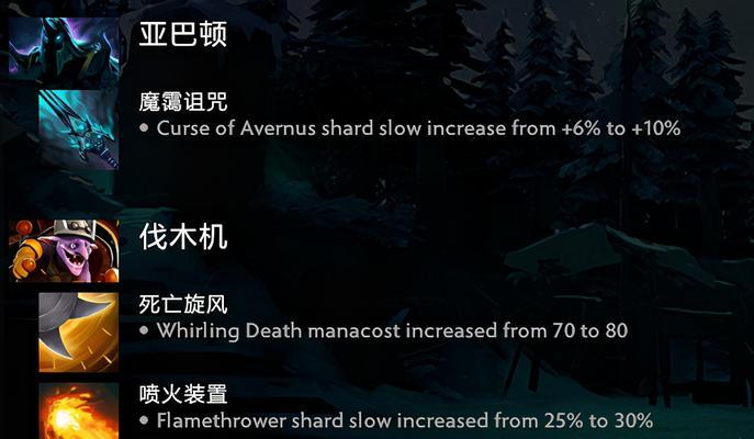 《Dota2装备合成表及属性解析》(了解装备合成与属性搭配)