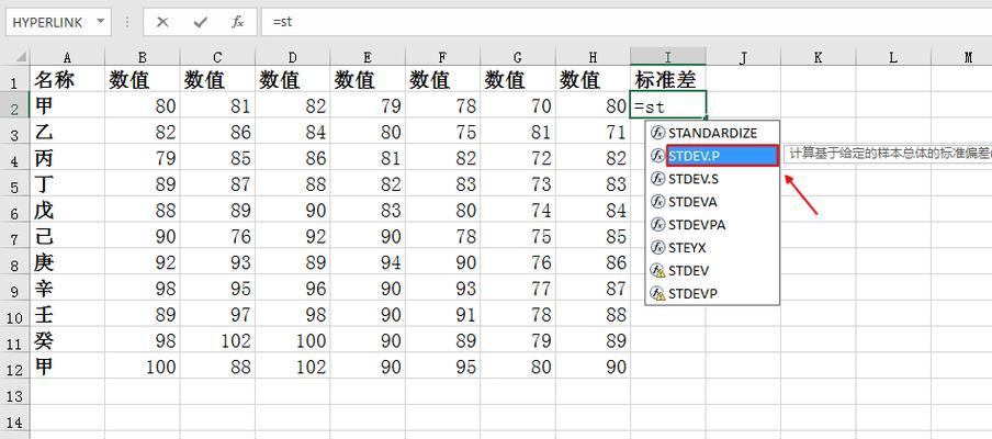 用方差公式excel函数进行数据分析的重要性(掌握方差公式excel函数)