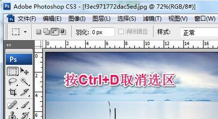 快速掌握Photoshop中以PS填充选区的快捷键技巧(提高工作效率)