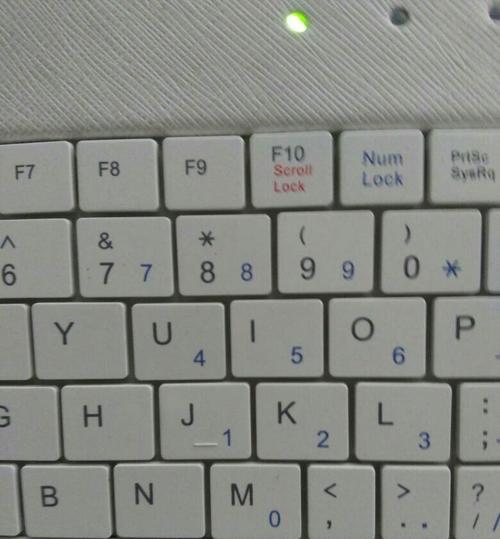 解决键盘无法输入字的问题(按下此键恢复键盘正常)