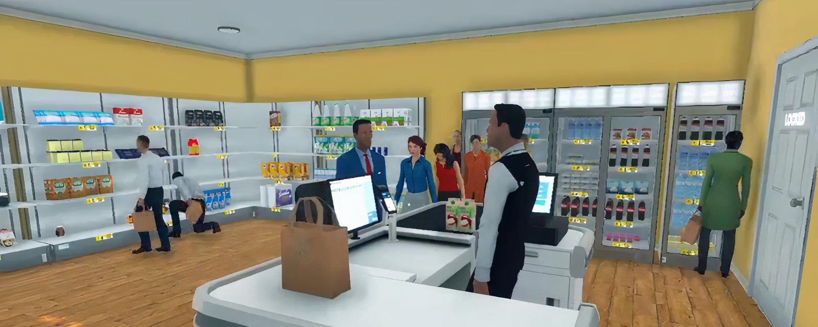 超市模拟器的基本操作方法是什么?