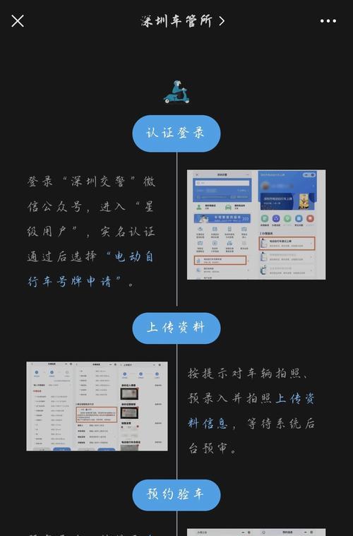 深圳个人电瓶车上牌流程是怎样的？